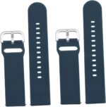 2 Pcs Silicone Strap Silicone Watch Strap Band Smartwatch Strap 22mm Accesorios De Smartwatch - Image 2