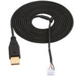 2.2m / 7.22ft USB Gaming Cable Replacement for Razer Naga 2014 Mouse, Black - Image 2