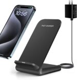20W Fast Wireless Charger,Wireless Charging Stand Compatible with iPhone 16 Pro,15 Pro,15,14,13,12,11 Series/X/XS,Phone Charger for Galaxy S25/S24/S23/S22/Note 20,Pixel 8/7 Pro/LG G8 etc - Image 2
