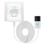 24 Volt Doorbell Transformer,C Wire Adapter for All Various Ring Doorbells and Smart Thermostats,Compatible with Honeywell Nest Hello Emerson Ecobee Wyze Ring Eufy Sensii(315" Long Cable,White) - Image 2