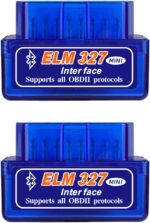 2PCS ELM327 OBDⅡ Car Auto Diagnostic Scanner, Professional Automotive Bluetooth Scan Tool and Code Reader, Universal Vehicle Interface Adapter Diagnostic Tool Scanner - Image 2