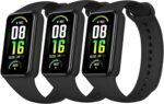 3 Pack Soft TPU Bands Compatible With Amazfit Band 7, Adjustable Replacement Sport Loop Straps for Women Men - Image 2
