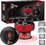 5-in-1 Electric Cupping Therapy Set, Smart Cupping Therapy Massager, 12 Levels of Suction Strength and Temperature Control，for Targeted Pain Relief, Portable Electric Cupping Device - Image 2