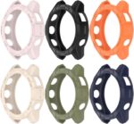 6 Pack Case Compatible for Garmin Epix Pro, Scratch-Resistance TPU Military Protection Rugged Cover Bumper (Garmin Epix Pro 47mm) - Image 2