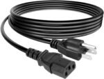 AC Power Cord 3 Prong for Instant Pot Electric Pressure Cooker, Power Quick Pot, Rice Cooker, Smart Power Cooker, Soy Milk Maker and More Kitchen Appliance Replacement Cable 6 Ft - Image 2