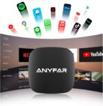 AI 7 Wireless CarPlay Adapter Android Box with YouTube Netflix TikTok Disney+, Play Store(for App Download), Supports TF Card & USB Drive, USB/Type-C, Fits for Built-in Wired CarPlay Car (32GB) - Image 2