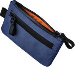 ALPAKA Zip Pouch Ocean Blue X-Pac - RFID-Blocking Small Cash and Card Zip Wallet with Carbon Neutral, Weatherproof Fabrics, YKK Zipper, EDC Pouch for Men Travel - Image 2