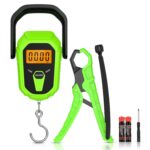 AMIR Digital Fishing Scale, 110lb/50kg Portable Luggage Scale, Electronic Fishing Scale with Lip Gripper, Digital Weight Scale with 38'' Tape Measure, Batteries Included - Image 2