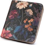 APHISON Womens Wallet, RFID Wallet Women Sequin Line Vegan Leather Slim Bifold Compact Small Wallet for Women with ID Credit Card Holder Zipper Coin Pocket Wallet - Image 2