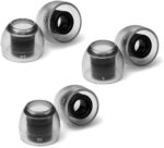 AZLA SednaEarfit Crystal Standard (SS/S/MS) - Earbud Tips for Wireless Headphones - Noise Canceling Earbuds Replacement Tips - Eartips Compatible with Shure, Sony, Beats, Sennheiser, Jabra, and JBL - Image 2