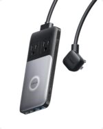 Anker 727 Charging Station (GaNPrime 100W), Compact Power Strip for Travel, Work, 5 ft Detachable Extension Cord with 2 Outlets and 4 USB Ports, for iPhone 14, Samsung, iPad, MacBook (Not a Battery) - Image 2
