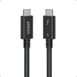 Anker Prime Thunderbolt 5 Cable, 3.3 FT USB C to USB C Cable, 240W Charging, 80Gbps Data Transfer, Up to 120Gbps Bandwidth, 8K/4K Displays, for iPhone 16, MacBook, and More (Thunderbolt 5-Certified) - Image 2