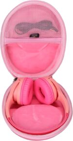 Aproca Pink Hard Storage Case, for Belkin SoundForm Mini - Wireless Bluetooth Headphones - Image 2
