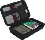 BOVKE Hard GPS Case for 8 Inch Garmin dezl OTR800 / dezl OTR810 / DriveSmart 86 / Garmin RV 890 GPS Navigator System, Mesh Pocket for Car Power Cable Accessories, Black - Image 2