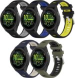Band for Garmin Forerunner 265S, 18mm Quick Release Silicone Replacement Band for Garmin Forerunner 255S/ Venu 3S/ Venu 2S/ Vivoactive 4S/ Vivomove 3S (No Tracker) - Image 2