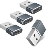 Basesailor iPhone 16 16e 15 Pro Max Car Charger Adapter 4Pack,USB to USBC Adapter Type C Female to A Male Converter for Airpods 4,Apple Watch 10/iWatch,iPhone 14 13 Plus,iPad Mini 7,Samsung Galaxy S25 - Image 2