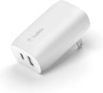Belkin 37W USB-C Wall Charger - Power Delivery 25W USB-C Port + 12W USB-A Port for PPS Charging Apple iPhone 16, 16 Plus, 16 Pro, 16 Pro Max, 15 Pro, Samsung Galaxy S25,Nintendo Switch 2 & More - Image 2