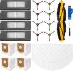BlueStars Replacement Accessories Kit for ECOVACS DEEBOT OZMO T8 (T8 AIVI, T8 MAX), N8 Pro (N8 Pro+), and Yeedi Vac (Vac Max, Vac Station) Robot Vacuum Cleaners – Extra Sweeping Brush - Image 2