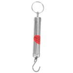 Cabilock Portable Scale Bathroom Scales Hanging Scales Hanging Weight Scale Luggage Scale Analog Scale Portable Kitchen Dial Pocket Hangers Balance Silver Stainless Steel - Image 2