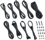 CableMod RT-Series Classic ModMesh Sleeved Cable Kit for ASUS/Seasonic/Phanteks Revolt (Carbon) - Image 2