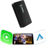 CarPlay Box Streaming Device for Car, Wireless CarPlay Adapter & Android Auto Wireless Adapter with Netflix YouTube Disney+ Prime Video, for Factory Wired CarPlay Cars - Image 2