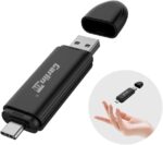 CarlinKit Wireless CarPlay Adapter 2025 with OEM Wired CarPlay, Plug & Play/Auto-Connect/for USB-A & Type-C Dual Port Cars, Support Online Upgrade Wireless Dongle - Image 2