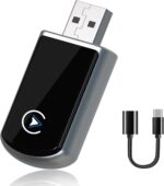 Carplay Wireless Adapter & Wireless Carplay Adapter for Android, 2 in 1 Wireless Carplay Adapter USB A to C,Plug & Play Wireless Carplay Adapter for iPhone iOS 10+&Android11+ for Cars from 2014 - Image 2