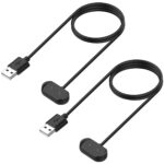 Charger for Amazfit Bip 5/3, T-Rex Pro, GTS 4 Mini, GTS 2/2e, GTR 2/2e, 2 GTR Mini Smart Watch - Replacement Magnetic Charging Cable (2-Pack, 1m/3.3ft) - Image 2
