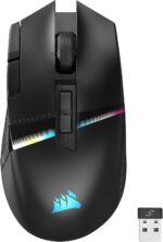 Corsair DARKSTAR RGB Wireless Gaming Mouse for MMO, MOBA - 26,000 DPI - 15 Programmable Buttons - Up to 80hrs Battery - iCUE Compatible - Black - Image 2