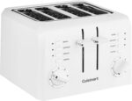 Cuisinart CPT-142P1 4-Slice Compact Plastic Toaster, White - Image 2