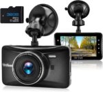 Dash Cam 1080P Full HD 3 Inch Dashboard Camera Car Recorder with 32GB Card 170°Wide Angle Dashcam Driving Loop Recording G-Sensor - Image 2