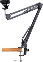 Desk Clamp Mount Suspension Boom Scissor Arm Tripod Stand Holder for Logitech Webcam C922 C930e C930 C920 C615 - Image 2