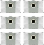Dust Bags Replacement for Ecovacs Deebot X8 Pro Omni T50 Pro T50 Max Pro Omni for Yeedi S14 Plus Robot Vacuum, 6 Pcs - Image 2