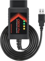 ELM327 OBD2 Adapter Compatible with F150 F250 and More, for MS/HS CAN Automatically Switch, OBDII Diagnostic Scanner via USB for Windows only - Image 2