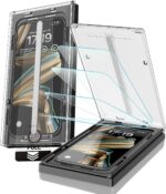 EZ-GLAZ-4 Pack for iPhone 14 Pro Screen Protector[6.1"] 9H+ Hardness 12FT Military Grade Shatterproof Long Durable Tempered Glass Film with Flawless Fit Box, HD Clear, Scratch Resistant - Image 2