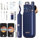 Ear Wax Removal Tool Camera Kit, Ear Cleaning Kit with Flexible Visual Ear Camera Otoscope, Portable Wireless Painless Ear Cleaner with Earwax Remover Tweezers for Adults Kids Pets - Image 2