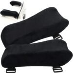 Ergonomic Office Chair Arm Pads, Memory Foam Armrest Pads for Office Chair Gaming Chair Arm Rest Covers for Desk Chair, Armrest Cushions for Elbow Pressure Relief (Set of 2) - Image 2