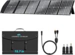 Extreme Lightweight and Compact Foldable Ecosonique 100W Portable Solar Panels Charger for Camping Power Station, Solar Generators, Cell Phones with USB QC3.0, Type-C PD3.0, Anderson and XT60 DC 20V - Image 2