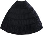 Full A-line 6 Hoop Floor-Length Bridal Dress Gown Slip Petticoat - Image 2
