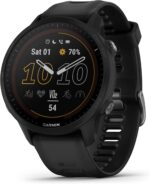 Garmin Forerunner® 955 Solar, GPS Running Smartwatch with Solar Charging Capabilities, Tailored to Triathletes, Long-Lasting Battery, Black - 010-02638-00 - Image 2