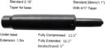 Heavy Duty 5" Stroke Replacement Office Chair Gas Lift Cylinder Pneumatic Shock 350 lbs 5" Class 4 - Image 2