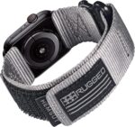 Hemsut Compatible With Apple Watch Band, Super Rugged Nylon Sports Strap With Woven Loop Design For iWatch 42/44/45/38/40/41/49mm, Military Strap For Ultra 1/2 Series 10/9/8/7/6/5/4/3/2/1/SE Men Women - Image 2