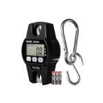 High Precision Hanging Scale,660lb Capacity,Handheld with Hooks, Heavy Duty Hanging Scale,Backlit Large LCD Display,Hanging Scale for Deer(Black) - Image 2