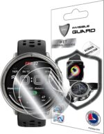 IPG for Amazfit Active 2 Smart Watch Hydrogel Screen Protector (2 Units) Invisible HD Clear Film Anti Scratch Guard-Smooth/Self-Healing/Bubble Free for Active2 - Image 2