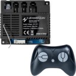 JR1930RX-3-24V,JR1930RX-2-24V Control Box Receiver and 2.4G Bluetooth Remote Control kit Kids Powered Ride on car Controller Accessories for Children Electric Ride On Car Replacement Parts - Image 2