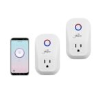 Jinvoo Smart Plug,WiFi Smart Plug,WiFi Outlet Socket Remote Control with Timer Function,Compatible with Alexa and Google Home,ETL FCC Listed (2 Pack) - Image 2