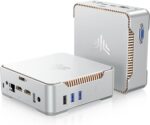 KAMRUI GK3Plus Mini PC, 16GB RAM 512GB M.2 SSD Mini Computers,12th Gen Alder Lake N95 (up to 3.4GHz) Micro PC, 2.5''SSD, Gigabit Ethernet,4K UHD,WiFi,BT,VESA/Home/Business Small pc - Image 2