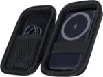 Khanka Hard Travel Case Replacement for Anker 621/622 / 633 Magnetic Battery (MagGo), 5000mAh 10000mAh Magnetic Wireless Portable Charger, Case Only (Black) - Image 2