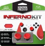 KontrolFreek FPS Freek Inferno Performance Kit for Xbox One and Xbox Series X Controller | Includes Performance Thumbsticks and Performance Grips | Red - Image 2