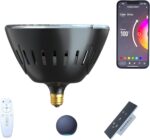 LED Smart Pool Lights Bulb Compatible with Alexa Google ， APP Control, Replacement Bulb for Inground Pool Lights Fixture - Image 2